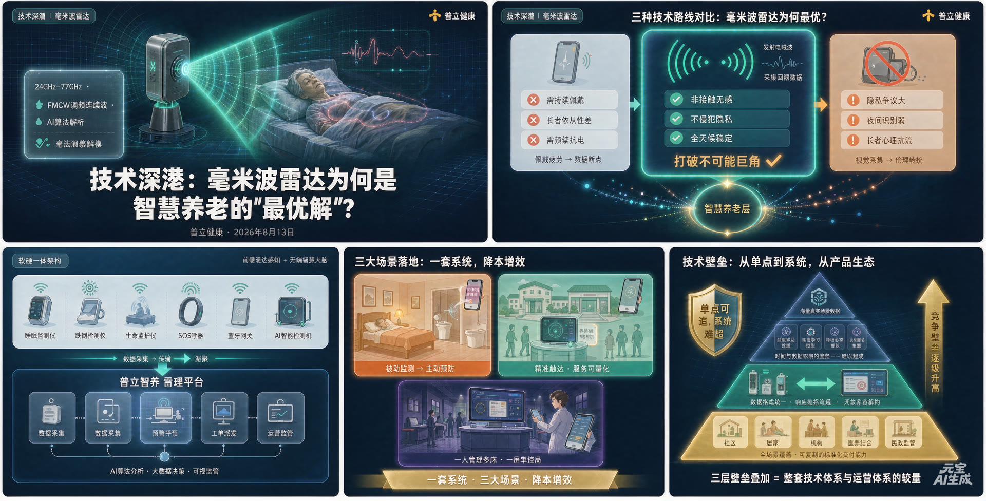 技术深潜：毫米波雷达为何是智慧养老的"最优解"？